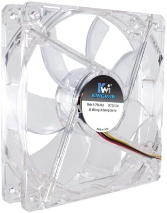 Kingwin 80mm CFBL - 08lb tihi ventilator, za kućišta računara, CPU hladnjake, dugotrajni ležaj,