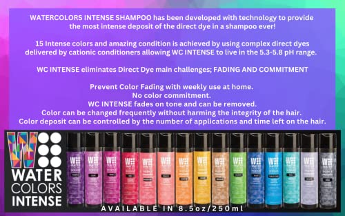 Akvareli Intense Color Depositing Sulfate free šampon, održava & poboljšava boju kose