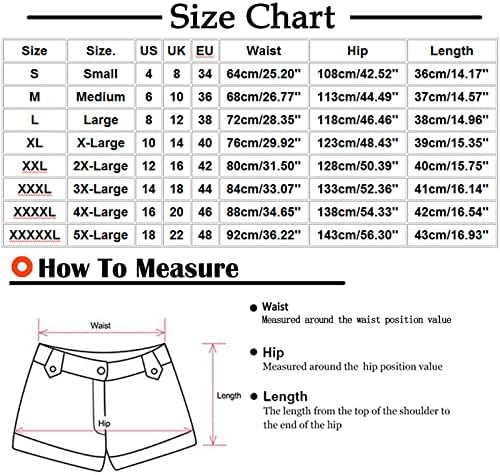 TIMIFIS ljetne kratke hlače za žene 2023 Ležerne udobne elastične hlače za struk jednobojne hlače za plažu