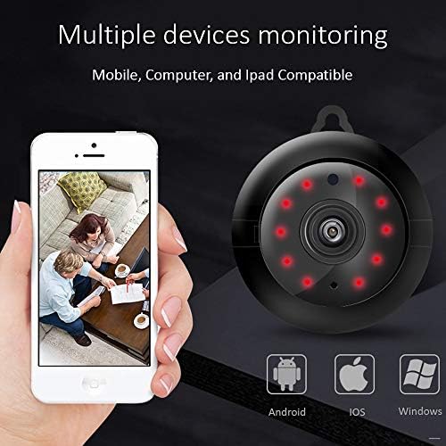 Q & F Tech WiFi bežični kućni sigurnosnik HD video kamera / kupola / noćni vid / Početna IP fotoaparat