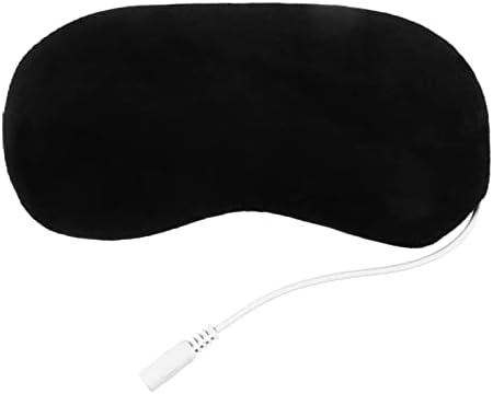 Heyuanpius grijana maska ​​za spavanje, mulberry silk maska ​​za oči USB svilena parna maska ​​za patnju za spavanje ručno grejanje temperature