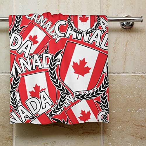 Maple Leaf Canada Zastava zastava za ručnik premium ručnika za pranje krpe za pranje za hotelske