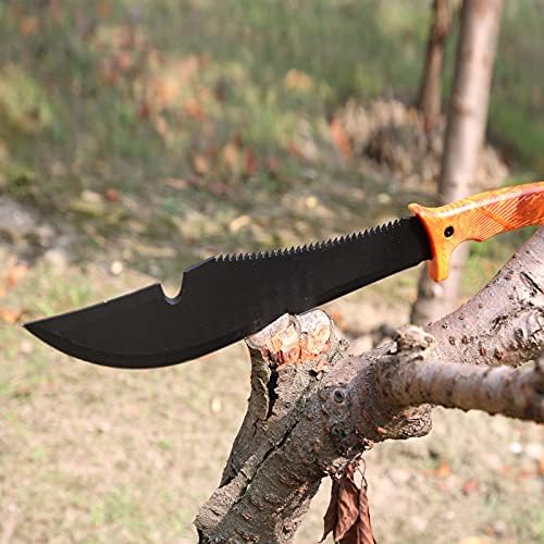 Olympia Alati 19 u. Mačeta sa nazubljenom oštricom, Građevinski lovački nož za teške uslove rada, neklizajuća