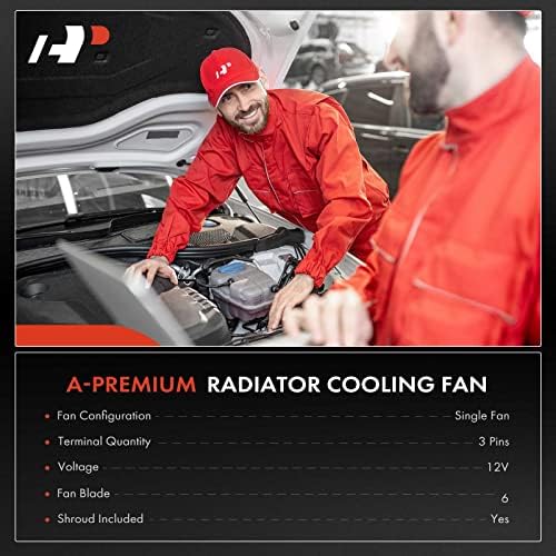 Montaža ventilatora hlađenja hlađenja hladnjaka premium motora sa oblogom i klima uređajem kompatibilan