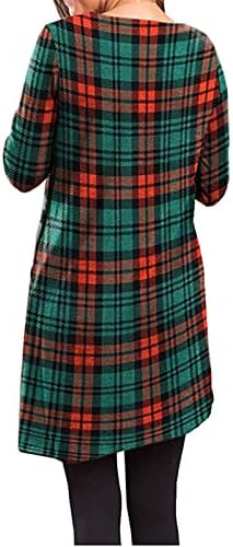 NOKMOPO Maxi haljina za žene Plus Size modni znak Casual Stripes dugme majica dugačka haljina sa rukavima Paty