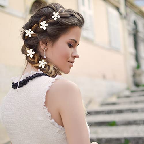 10 kom male kopče za kosu Pearl Claw Clips Mini dekorativne kopče za kosu Flower Girl Hair Accessories