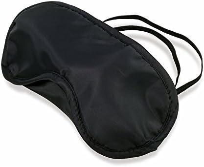 EBUYGB Black Travel Maska za spavanje - maske za spavanje Relaxing Biceofo Eyemask