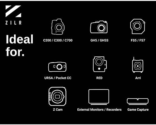 ZILR 8K ultra brzina Hyper tanka HDMI 2.1 kabel 45cm / 17.7 Tip-A- tipa-a sigurno zaključavanje,