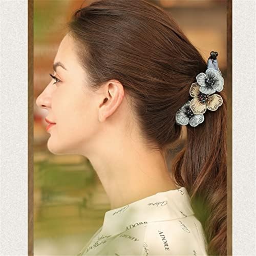N / A Banjo Clip Vertikalni isječak Korejska verzija Klip za kosu za vez cvijet majka za kosu kose
