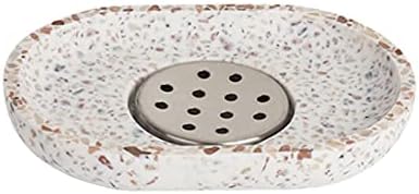 Wulfy Skladištenje binza Terrazzo sapun jelo ovalno sapun za odvod posude za odvod kupaonice kupaonski proizvodi