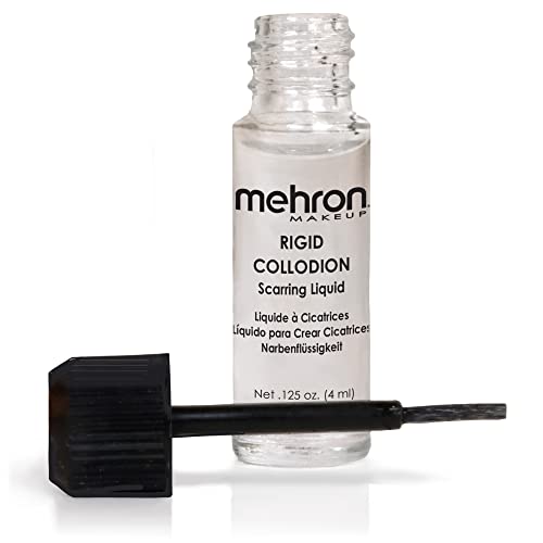 Mehron Makeup Rigid Collodion sa četkom / tečnost za ožiljke / tečnost za ožiljke / tečna šminka