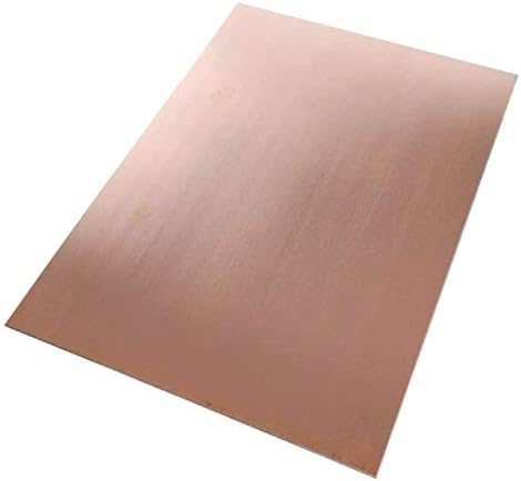 YIWANGO čisti Bakar metalni lim folija ploča 1.2 x 100 x 100 mm rezana bakarna metalna ploča čisti bakarni