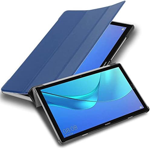 Cadorabo tablet futrola kompatibilan sa Huawei MediaPad M5 Lite 10 u dresu Tamno plava - Ultra tanka zaštitna