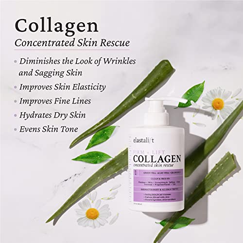 Elastalift kolagen losion za lice + kolagen krema za tijelo Multi Lift hidratantna krema 2pc Set za njegu kože, Anti Aging Collagen Plumps, firme, & zaglađuje Fine linije, opuštena koža & Bore, 2-PC Set