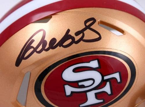 Deebo Samuel sa autogramom San Francisco 49ers Speed Mini Helmet-JSA * NFL Mini Helmets sa crnim