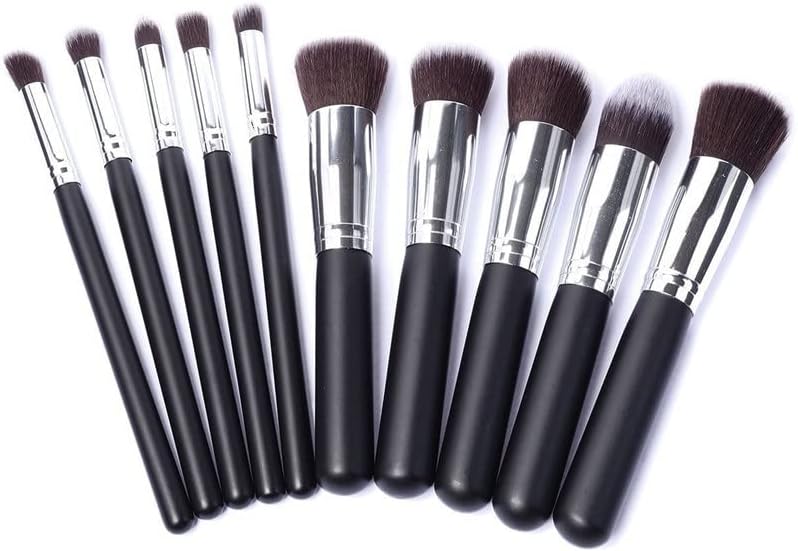 Xjjzs 10pcs Makeup četkice Set Professional Kozmetika Alati za sjenilo Koncelar za usne šminke