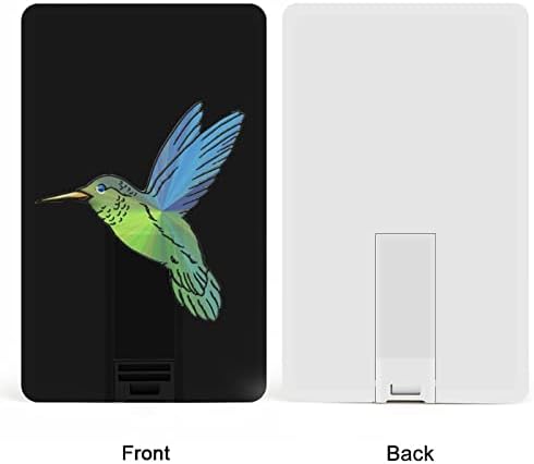 Cartoon Hummingbird USB Flash pogon Personalizirana kreditna kartica Pogonski memorijski stick USB