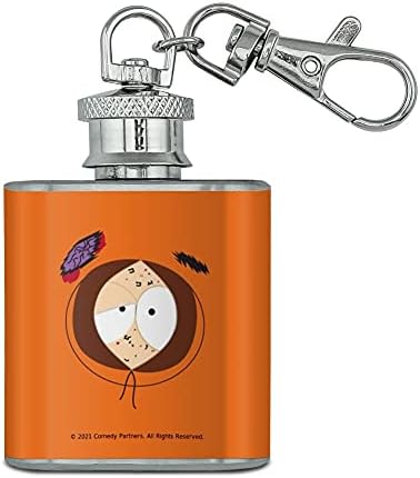 South Park Kenny grubo Up nehrđajućeg čelika 1oz Mini Flask privjesak za ključeve
