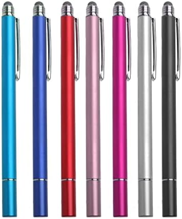 Boxwave Stylus olovka Kompatibilan je s Blu V81 - Dualtip Capacitiv Stylus, Fiber TIP diskovi tip Kapacitivni olovka za Blu V81 - Metalno srebro