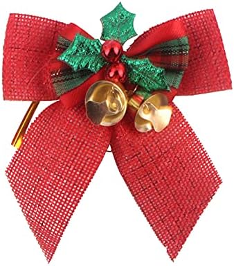 Vijenac sa ukrasima željeznog ukrasa zvona božićna luk stablo božićna kutija Božićni kućni dekor