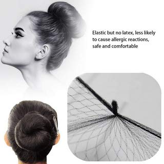 30kom elastična rubna mreža nevidljive mreže za kosu držač punđe za baletni ples