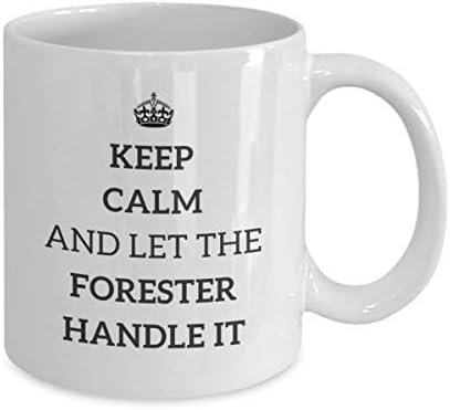 Budite mirni i pustite da se Forester rukuje IT čaj za čaj šumarstvo Coverork Friend Poklon Travel Milica