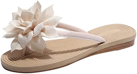 Ljetne ženske papuče sa ravnim Slip On sandalama za ženske otvorene papuče za tuširanje za žene cipele unutrašnje