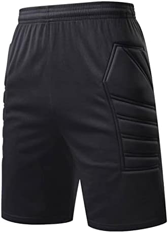 Fldy muške golmanske pantalone klizači podstavljene fudbalske golmanske pantalone kratke hlače klizne donje hlače sa zaštitom od sunđera