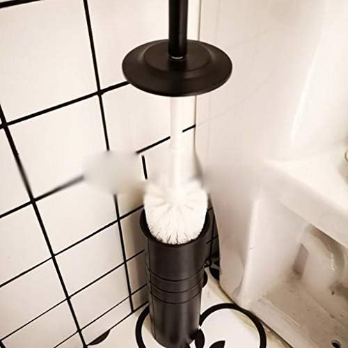 CDYD intuitivno kućište za kućne toaletne četkice, nehrđajući čelik Crna kruga samostojećih toaletnog