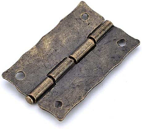 Brončana šarka ormarića za ladicu vrata ukrasna šarka za nakit za skladištenje drvenih kutija Hardver