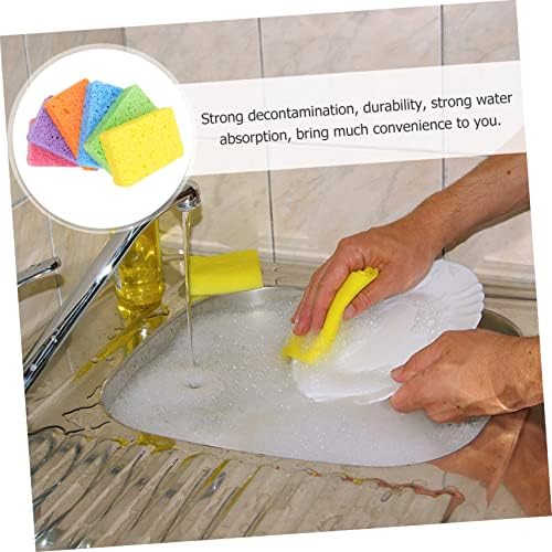 Hemoton 12pcs Spužva za čišćenje domaćinstava Spužva za kućne spužve spužva spužva kuhinjska jela spužva kuhinjsku kuhinjsku posudu za čišćenje ručnika za čišćenje krpe za čišćenje krpe