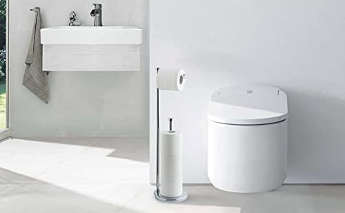 SunnyPoint slobodno stojeći kupaonica WC Držač papira sa rezervom, rezervni prostor ima dovoljno prostora