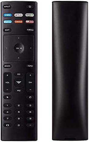XRT136 Universal Remote Control kompatibilan sa svim vizio V-serija Smart TV-om, prikladnim za V405-H19 V435-H1 V505-H9 V605-H3 V655-H9 V555-H1 V555-J01 V705X-H1 sa 6 tipki za prečace