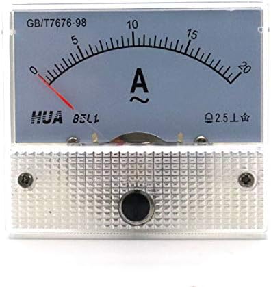 AODESIELECTRONICS 85L1 -AC 20A CLASS 2.5 Pravokutni analogni panel Mount AC ampermetar mjerač AMPERE METER tester