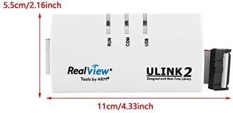 ULINK2 Emulator Originalna firmware podrška za MDK5.0 Cortex M4 pozlaće 11 x 5,5cm