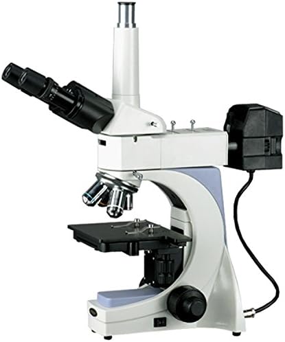 Amscope ME400TA episkopski Trinokularni metalurški mikroskop, uvećanje 40X-640X, okulari WF10x