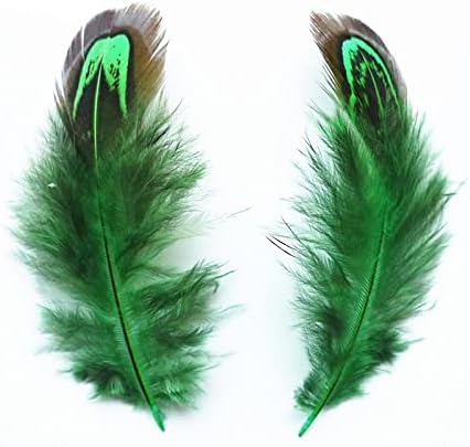 4-8CM 2-3inch prirodni Ringneck fazana perje za zanate Odjeća Crno perje za nakit izradu perja Plumas-100