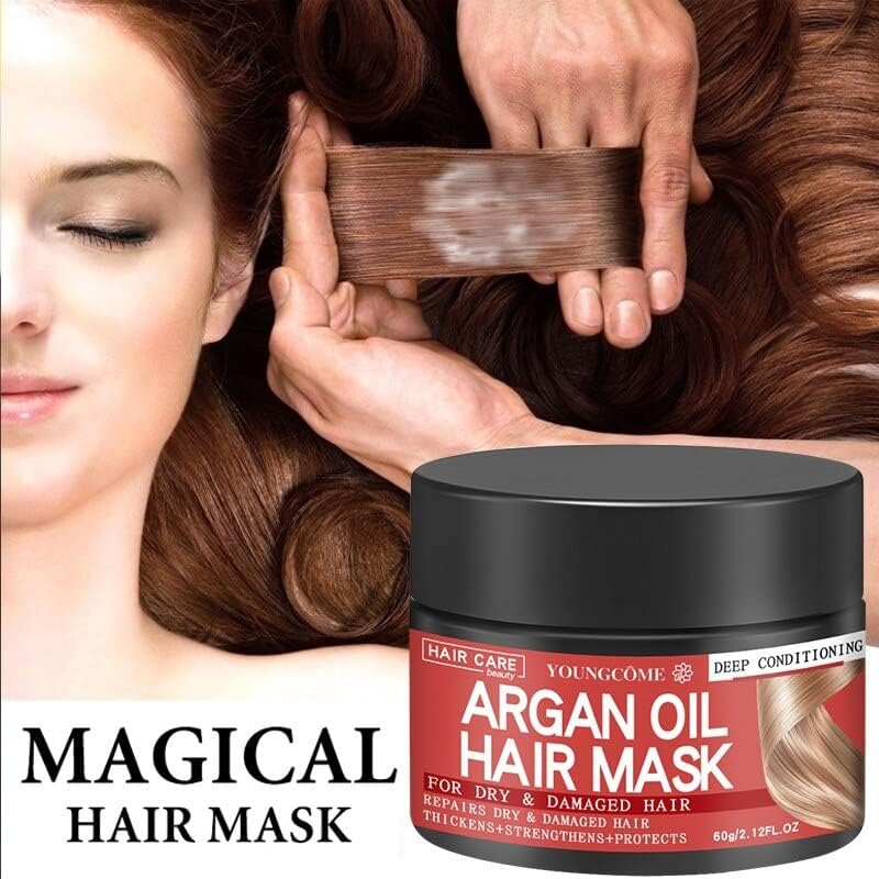 Popravke maska za kosu Arganovo ulje tretman regenerator za kosu hidratantno eterično ulje hranljivo za suhu oštećenu