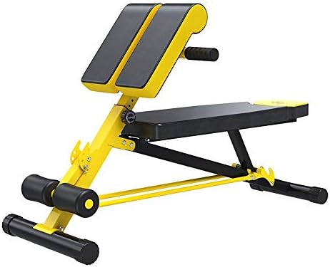 Duxx Težina klupa - Rimska klupa za fitness stolica za sit-up Početna oprema za fitnes žutu ploču