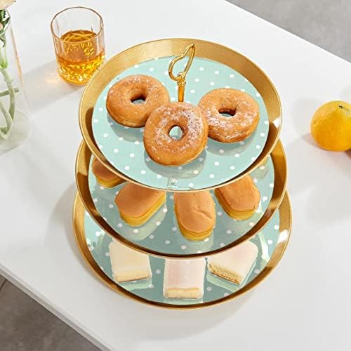 3 resied stalak za desert Cupcake Voće ploča Plastična držač za posluživanje za rođendan za vjenčanje za bebe