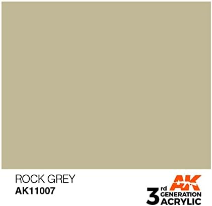 AK Interactive 3rd Gen Acrylic Rock Grey 17ml