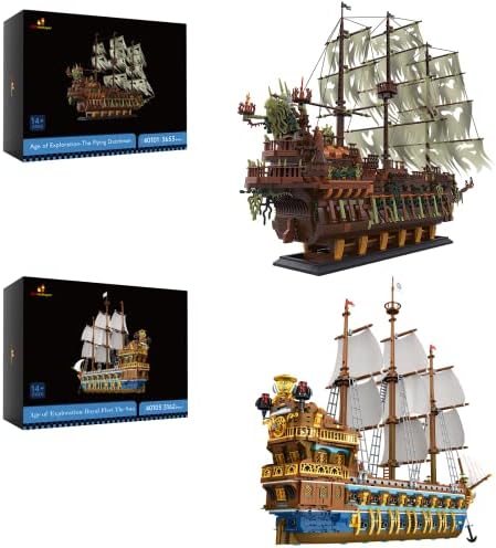 Jmbricklayer kompleti za izgradnju modela gusarskih brodova, 40103 kompleti za izgradnju modela gusarskih brodova, atraktivni blokovi za izgradnju gusarskih igračaka prikaz modela broda, pokloni za odrasle tinejdžere