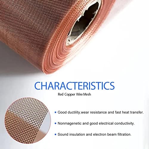 Lffh bakrena mreža, 20-200mesh filtraciona tkanina za sprečavanje rđe metalna mrežasta tkanina bakarni