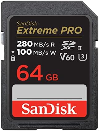 SanDisk 128GB Extreme PRO SDXC UHS-II memorijska kartica - C10, U3, V60, 6K, 4K UHD, SD kartica