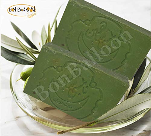 4 bara Nabulsi Nablus zeleno maslinovo ulje & amp; Laurel sapun glicerin hladno prešano prirodno