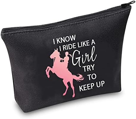 JXGZSO HORSKO LJUBAV poklon kravlje torbe za šminku Zemlja G Cowgirl Equestrian Day