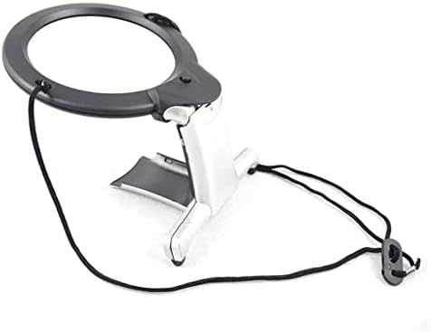 Uxzdx Hands Free lighting lupa vrat viseći stol stil alat pogodan za popravak starijih alat za vezenje