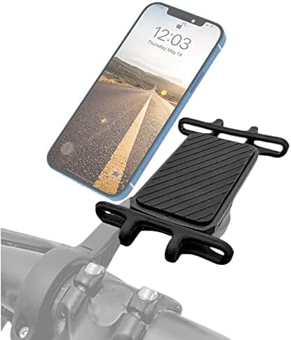 Nosač adaptera za bicikle sa set držača pametnog telefona za bicikle kompatibilan sa Garmin adapterom odgovara upravljaču od 31,8 mm