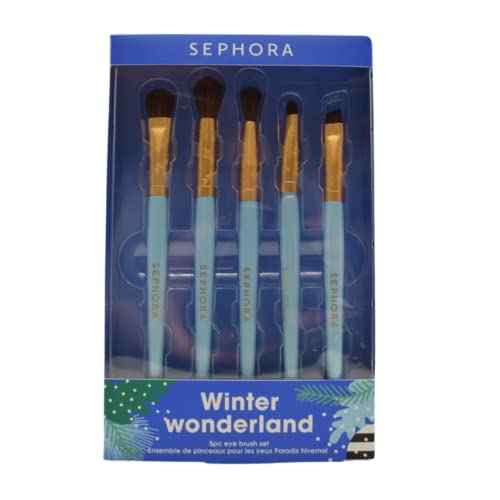 Sephora kolekcija Zimska čudesna zemlja poklon set za četkicu za oči :: sjena, nabor, precizni nabor, mrlja i obloge