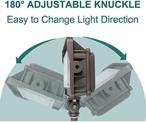 kadision LED Flood Light Outdoor 50W, 6500lm 5000k Daylight, vodootporna LED Vanjska svjetla za poplavu